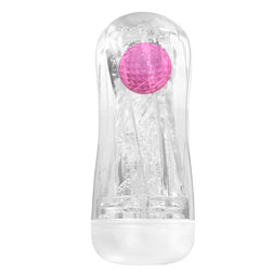 Masturbateur transparent bille - emballage produit transparent bille