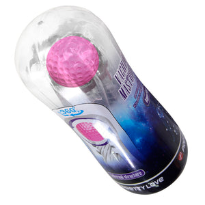 PRETTY LOVE COUPE DE MASTURBATION TEXTUREE A 360 TRANSPARENTE