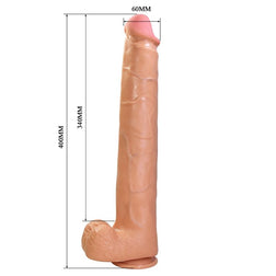 Schéma du Rael : 40 cm au total, 34 cm insérables et diamètre de 6 cm
