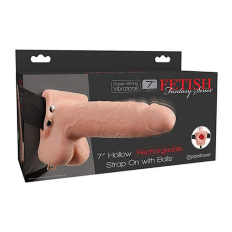 FETISH FANTASY SERIES GODEMICHET VIBRANT Creux REALISTE AVEC BOULES 178 CM