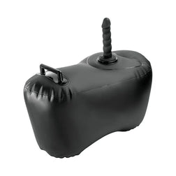 Gode modèle Body Dock en PVC noir pour le plaisir intime. pour des moments de kiff et de douceur.