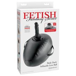 FETISH FANTASY SERIES BODY DOCK BOULE GONFLABLE AVEC GODEMICHET NOIR 419 CM