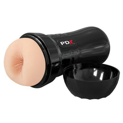 Masturbateur anal avec son capuchon de protection ouvert