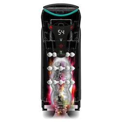 PDX ELITE MOTO BATOR PRO MASTURBATEUR A POUSSE AUTOMATIQUE VIBRANT ET CHAUFFANT 265 CM