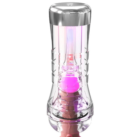 PDX ELITE VIEWTUBE XXL LED TRANSPARENT STROKER 273 CM