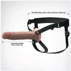 FANTASY X-TENSIONS Elite realistic hollow strap-on 24.1 cm