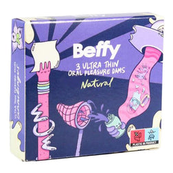 Asha Beffy Natural Latex Oral Dams — Pack of 2