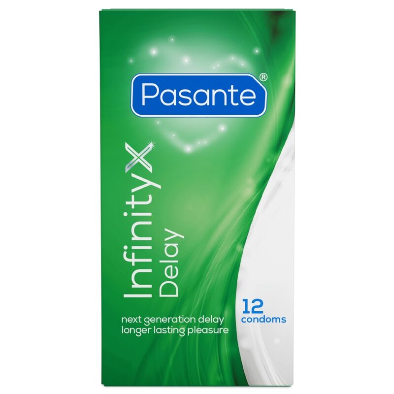 Delay condoms box of 12 — Pasante Infinity Delay