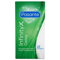 Delay condoms box of 12 — Pasante Infinity Delay