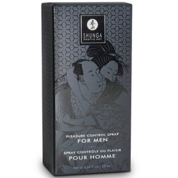 Spray retardant naturel Shunga Pleasure Control pour homme 20 ml