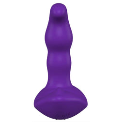 SHEEO vibrating rotating anal stimulator with remote control, purple