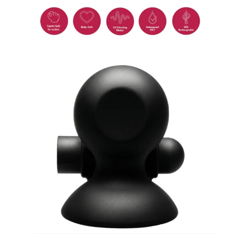 SHEEO GEL DE SUCCION VIBRANT RECHARGEABLE POUR LES TETONS