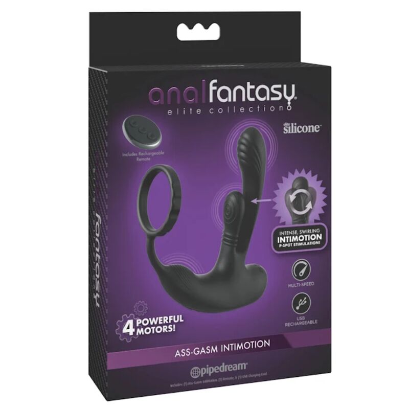 ANAL FANTASY ELITE STIMULATEUR ANAL ET PERINEAL RECHARGEABLE ASS GASM INTIMOTION