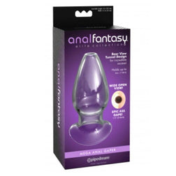 ANAL FANTASY ELITE MEGA ANAL GAPER CLEAR BUTT PLUG
