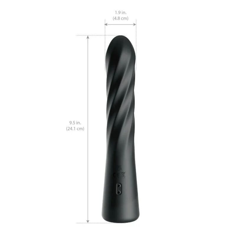 ANAL FANTASY ELITE TWIST ECSTASY STIMULATEUR ANAL ROTATIF RECHARGEABLE