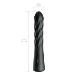 Vibrateur Twist Ecstasy 24 cm - gros plan produit