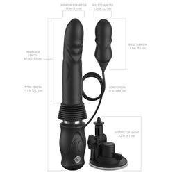 Fetish Fantasy Ultimate Silicone Thruster motorised dildo