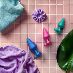 Plugs anal Luster - détail matière produit