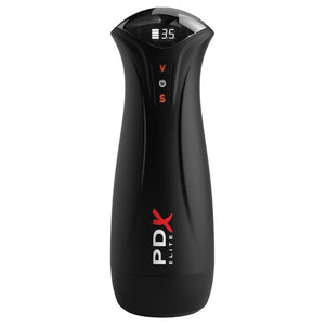 PDX ELITE MASTURBATEUR MASCULIN TRANSPARENT FAP GASM AVEC SUCCION INTERMITTENTE