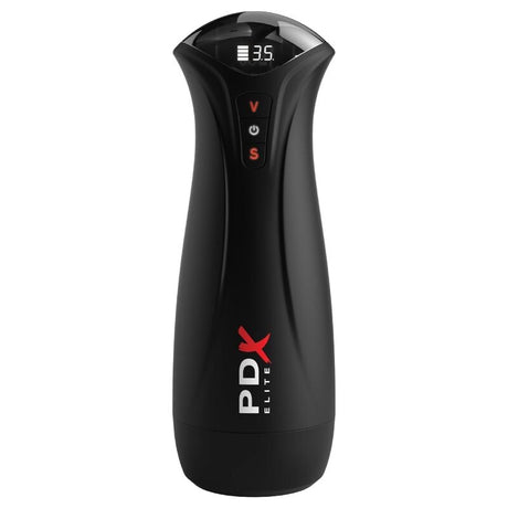 PDX ELITE MASTURBATEUR MASCULIN TRANSPARENT FAP GASM AVEC SUCCION INTERMITTENTE