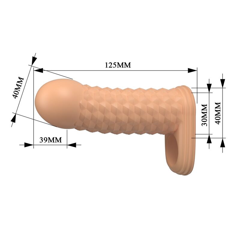 Wolfram dimensions: 12,5 cm long, 4 cm outer diameter, 3 cm opening and 3,9 cm tip