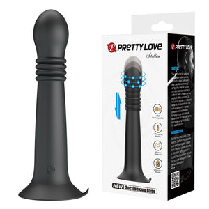 Black Stellan standing next to Pretty Love packaging