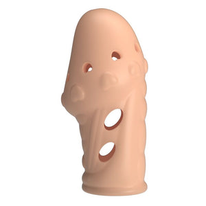 PRETTY LOVE MANCHON PENIS TEXTURE CHAUSSETTE NATUREL