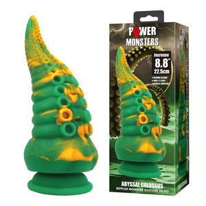 Gode tentacule Abyssal Colossus posé à côté de sa boîte Power Monsters