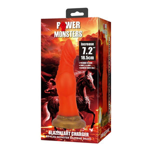 Boîte Power Monsters Blazeheart Charger, mention 7.2 pouces / 18,5 cm