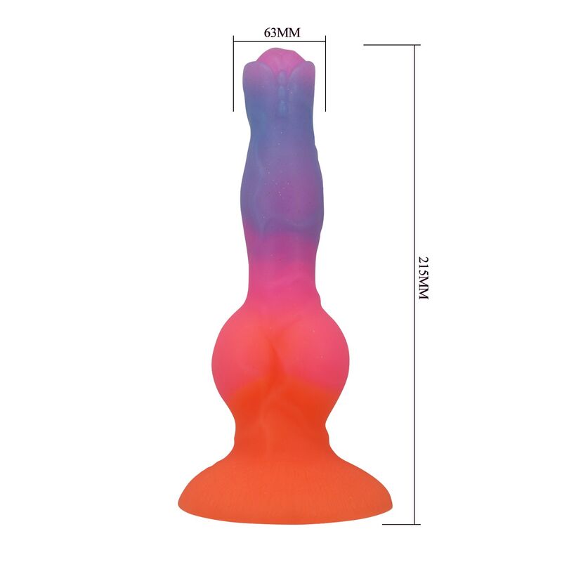 Maße von Hercules: 21,5 cm hoch und 6,3 cm Durchmesser