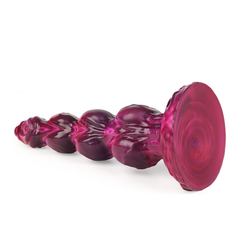 Gode Primal Beastlord couché montrant sa large base ventouse plate