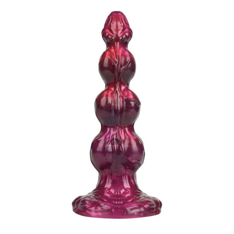Gode Primal Beastlord vu de face, bourrelets marbrés rose et prune