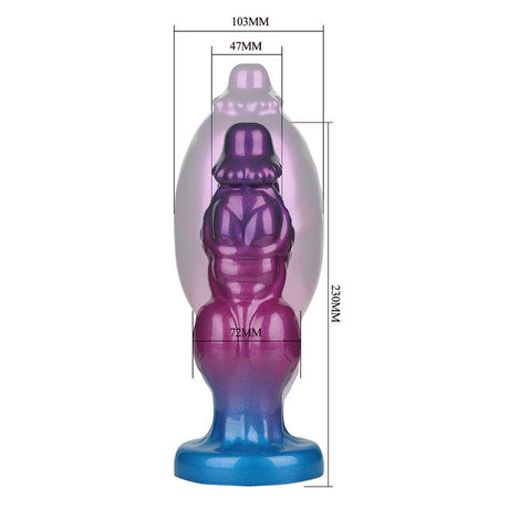 Diagram of the Rift Titan: 4.7 cm deflated and up to 10.3 cm inflated