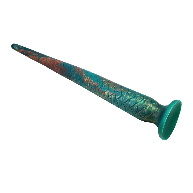 Gode queue de dragon Wildwyrm Tail couché, corps effilé et large ventouse plate