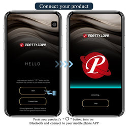 Bluetooth-Verbindung des Anthony Massagers mit der App