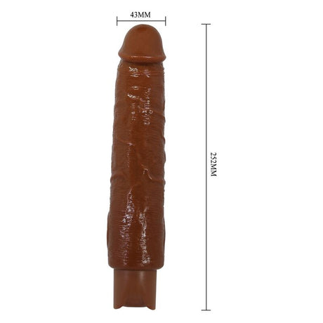 Schema delle dimensioni di Soren: lunghezza totale 25,2 cm e diametro 4,3 cm