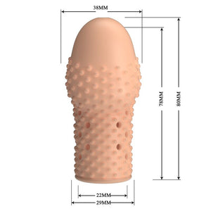 PRETTY LOVE MANCHON PENIS POUR GEEK GAGNEZ EN EPAISSEUR COULEUR NATURELLE