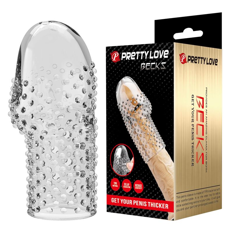 PRETTY LOVE MANCHON PENIS POUR GEEK GAGNEZ EN EPAISSEUR TRANSPARENT