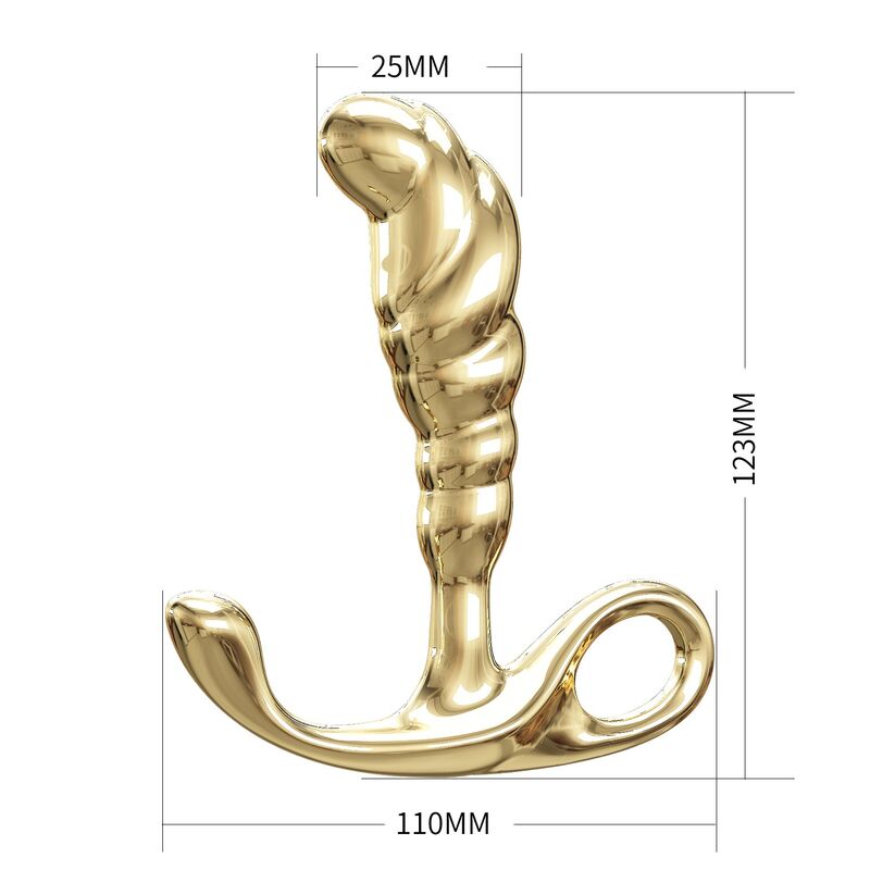 Dimensions de Jack : 12,3 cm de hauteur totale, 2,5 cm de diamètre maximal et base de 11 cm
