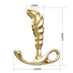 Dimensions de Jack : 12,3 cm de hauteur totale, 2,5 cm de diamètre maximal et base de 11 cm