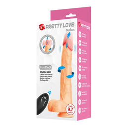 Scatola Pretty Love Nolan con dildo realistico telecomandato