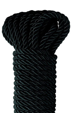 FETISH FANTASY SERIES DELUXE BLACK SILK ROPE 975 M