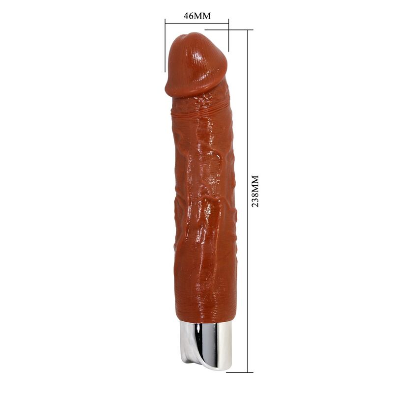 Schéma du Pro : longueur totale 23,8 cm et diamètre de 4,6 cm
