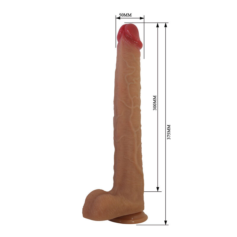Schéma du Torin-Plus : 37,5 cm au total, 30 cm insérables et diamètre de 5 cm