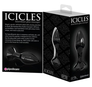 ICICLES N 78 PLUG ANAL EN VERRE