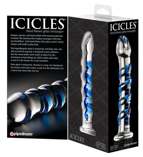 ICICLES N 05 MASSEUR EN VERRE