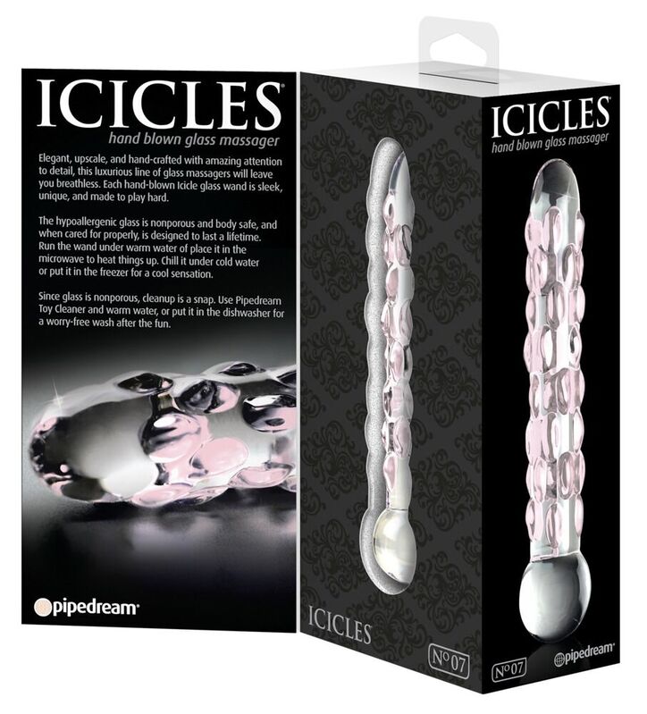 ICICLES N 07 MASSEUR EN VERRE