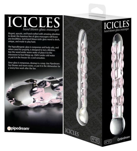 ICICLES N 07 MASSEUR EN VERRE