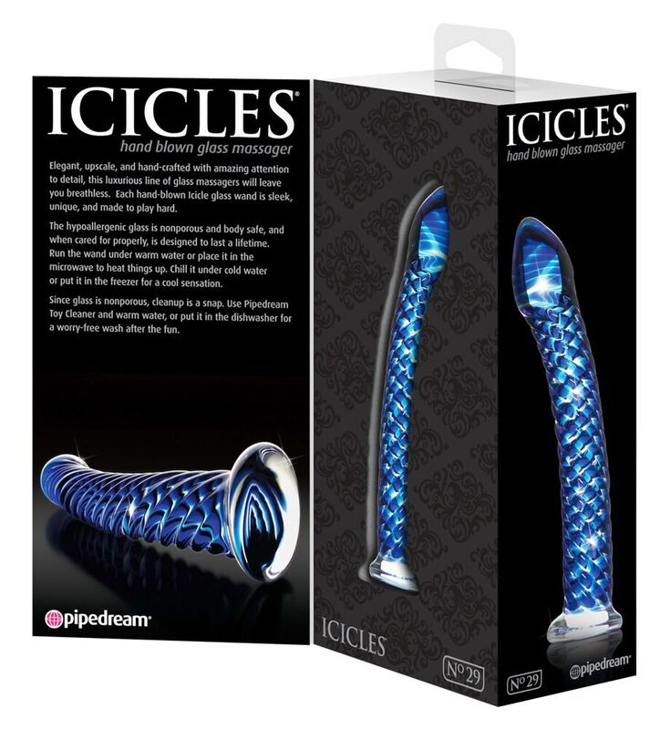 ICICLES N 29 MASSEUR EN VERRE