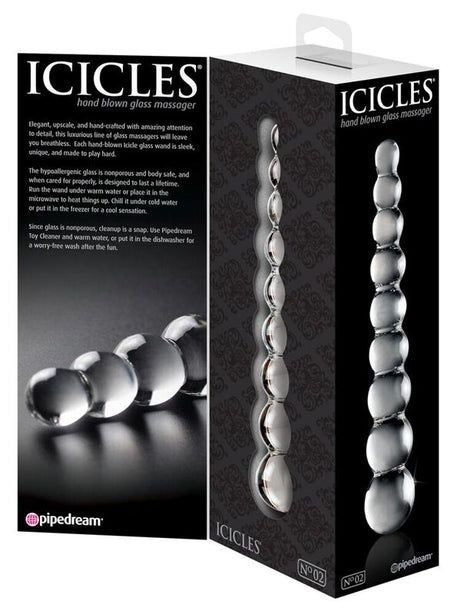ICICLES N 2 MASSEUR EN VERRE